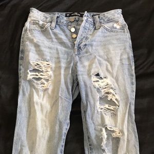 Hollister high rise vintage straight leg jeans